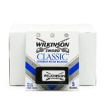 Wilkinson Sword Classic Double Edge Razor Blades - 100 Blades [5 Blades x 20 Pack]